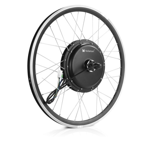 Voilamart 48V 2000W 26" Rear Brushless Gearless Hub Motor Wheel