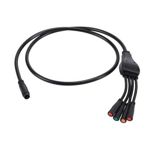 Voilamart Electric Bike Bicycle Conversion Kit Waterproof 4 in 1 Connector Wire