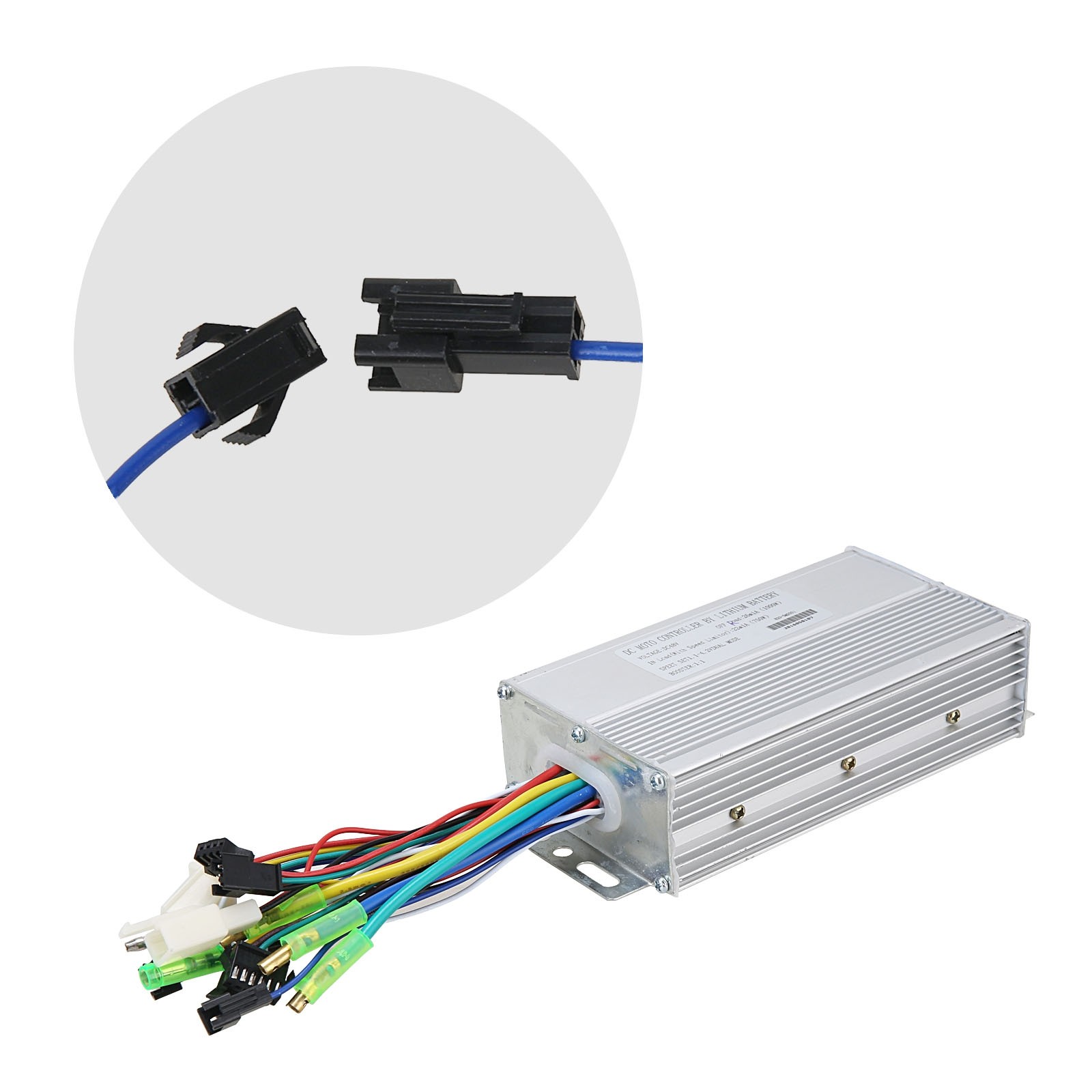 Electric Bicycle Conversion Kit, 24V 1000W Motor Controller Kit for Bicycle Parts, Brushed Motor Controller, Twist Throttle Handle, Spare Parts for City Bike, Recreation, Shorter Travel Electric Bicycle Conversion Kit, 24V 1000W Motor Controller Kit for Bicycle Parts, Brushed Motor Controller, Twist Throttle Handle, Spare Parts for City Bike, Recreation, Shorter Travel