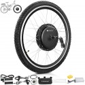 Voilamart 26" 48V 1500W Front Electric Bicycle Motor Conversion Kit Wheel E Bike PAS