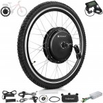 Voilamart 24" 1000W Rear Electric Bicycle Motor Conversion Kit EBike Wheel LCD (Ship to Croatia)