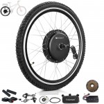 Voilamart 2000W 27.5" Electric Bicycle Conversion Kit Ebike Motor Cycling Hub Rear Wheel (Thumb Throttle)