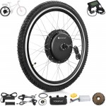 Voilamart 29" Electric Bicycle Motor 1500W Rear Wheel EBike Conversion Kit with LCD