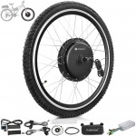 Voilamart 48V 1000W 27.5" Front Wheel Electric Bicycle Kit Motor Conversion Kit Bike Cycling Hub