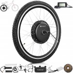 From UK, Waterproof 48V 1000W Electric Bicycle Booster Ebike Conversion Kit 26" Rear Wheel LCD