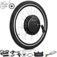 Voilamart 24" Electric Bicycle Front Wheel E-Bike Motor Conversion Kit Cycling