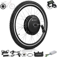 Voilamart 24" 1000W Rear Electric Bicycle Motor Conversion Kit EBike Wheel LCD (Ship to Croatia)
