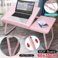 Laptop Table Folding Desk Stand Bed Tray Sofa Computer Study Adjustable Portable