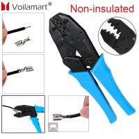 Ratchet Crimper Electrical Cable Wire Plier Crimping Tool For Non-Pre-Insulated