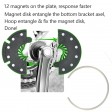 Voilamart 26" 48V 2000W Waterproof Electric Bike Bicycle Conversion Kit Rear Wheel with LCD