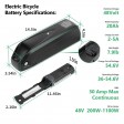 52V 16Ah Lithium ion Ebike Battery For 1000W 1200W 1500W Electric Bicycle Motor Bike