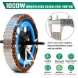 From UK, Waterproof 48V 1000W Electric Bicycle Booster Ebike Conversion Kit 26" Rear Wheel LCD