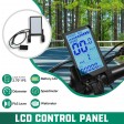 Voilamart 26" 48V 2000W Waterproof Electric Bike Bicycle Conversion Kit Rear Wheel with LCD