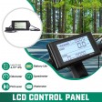 Voilamart Waterproof 48V 1500W 26" Rear Wheel Electric Bicycle Conversion Kit Twist Throttle LCD Meter-built-in controller Motor Cassette Hub