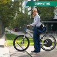 Voilamart 20" 48V 1000W Electric Bicycle Rear Wheel Conversion Kit Speed Hub Motor LCD Meter