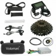 Voilamart 24" 1000W Rear Electric Bicycle Motor Conversion Kit EBike Wheel LCD (Ship to Croatia)