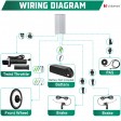 Voilamart 48V 1000W 26" Front Wheel Electric Bicycle Kit Motor Conversion Kit Bike Cycling Hub
