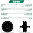 Voilamart 48V 1000W 26" Front Wheel Electric Bicycle Kit Motor Conversion Kit Bike Cycling Hub