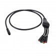 Voilamart Electric Bike Bicycle Conversion Kit Waterproof 4 in 1 Connector Wire