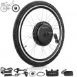 Voilamart 2000W 27.5" Electric Bicycle Conversion Kit Ebike Motor Cycling Hub Front Wheel (Twist Throttle)