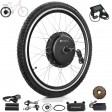 Voilamart 2000W 27.5" Electric Bicycle Conversion Kit Ebike Motor Cycling Hub Rear Wheel with LCD (Thumb Throttle)