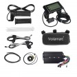 Voilamart 2000W 28" 700C Electric Bicycle Conversion Kit Ebike Motor Cycling Hub Front Wheel with LCD (Twist Throttle)