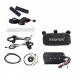 Voilamart 2000W 27.5" Electric Bicycle Conversion Kit Ebike Motor Cycling Hub Front Wheel (Thumb Throttle)