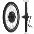 Voilamart 36V 500W 26" Rear Wheel Electric Bicycle E Bike Motor Conversion Kit with Thumb Throttle