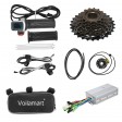Voilamart 4.0" Wide Fat Tire 48V 1000W 26'' Electric Bicycle Motor Conversion Kit E Bike Rear Wheel