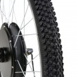 Voilamart Waterproof 48V 1000W 26" Front Wheel Electric Bicycle Conversion Kit with LCD Meter