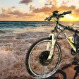 Voilamart Waterproof 48V 1000W 26" Front Wheel Electric Bicycle Conversion Kit with LCD Meter