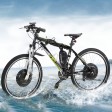 Voilamart Waterproof 48V 1000W 26" Front Wheel Electric Bicycle Conversion Kit with LCD Meter