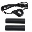 Voilamart 48V Electric Bicycle Thumb Handle Throttle Bar Kit E-Bike Conversion for the kit with LCD display