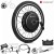 Voilamart 20" 48V 1000W Waterproof Electric Bike Bicycle Conversion Kit Rear Wheel LCD (Twist Throttle)