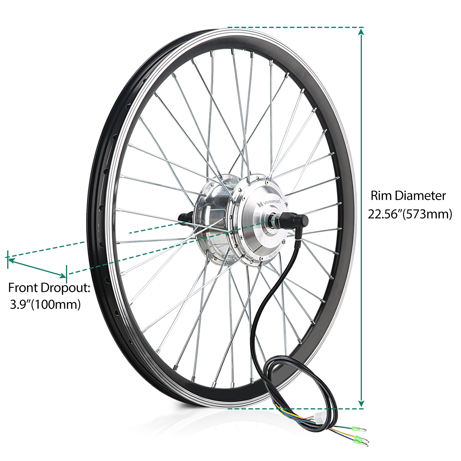 250W Front Ebike Motor Wheel